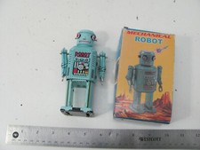 MS 416 ROBOT LILLIPUT WIND UP TIN ROBOT MINT
