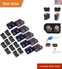 5 Pairs QS8 Antispark Connectors - High Current Male/Female for Drones & RC Toys