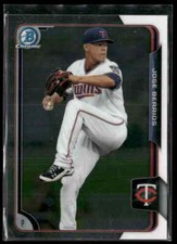 2015 Bowman #BCP91 Jose Berrios Chrome Prospects