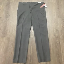 Mens Perry Ellis Portfolio Modern-Fit Folio-Flex Dress Pants - Brown - 32x30