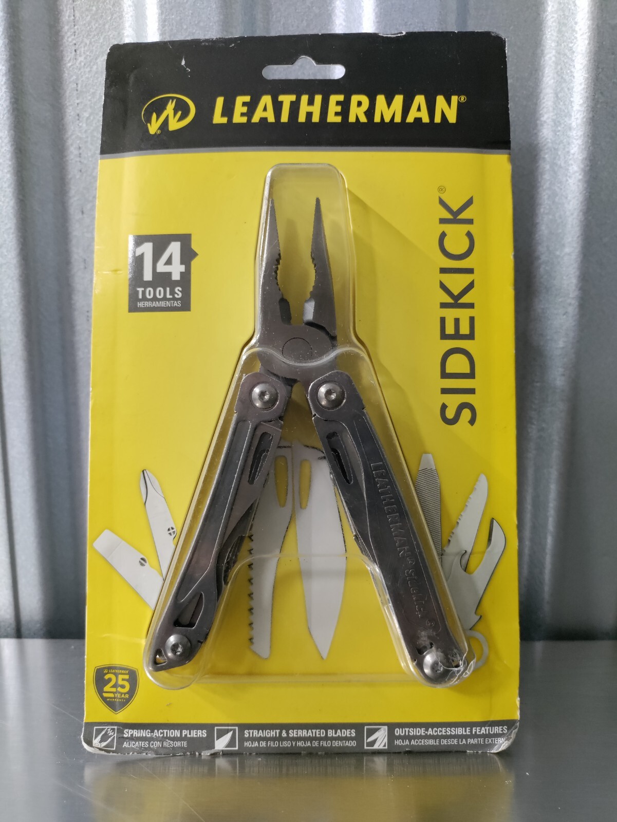 LEATHERMAN, Sidekick Pocket Size Multitool with Spring-Action Pliers and Saw