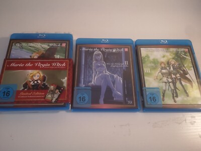 Maria the Virgin Witch 1-3 inkl Buch | Anime Blu Ray