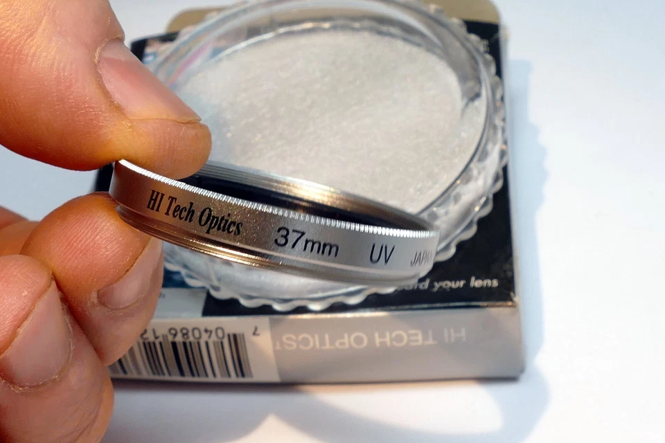 Hi Tech Optics 37mm MC UV Lens Filter Multi-Coated for camcorder (chrome rim) - Image 4 of 4