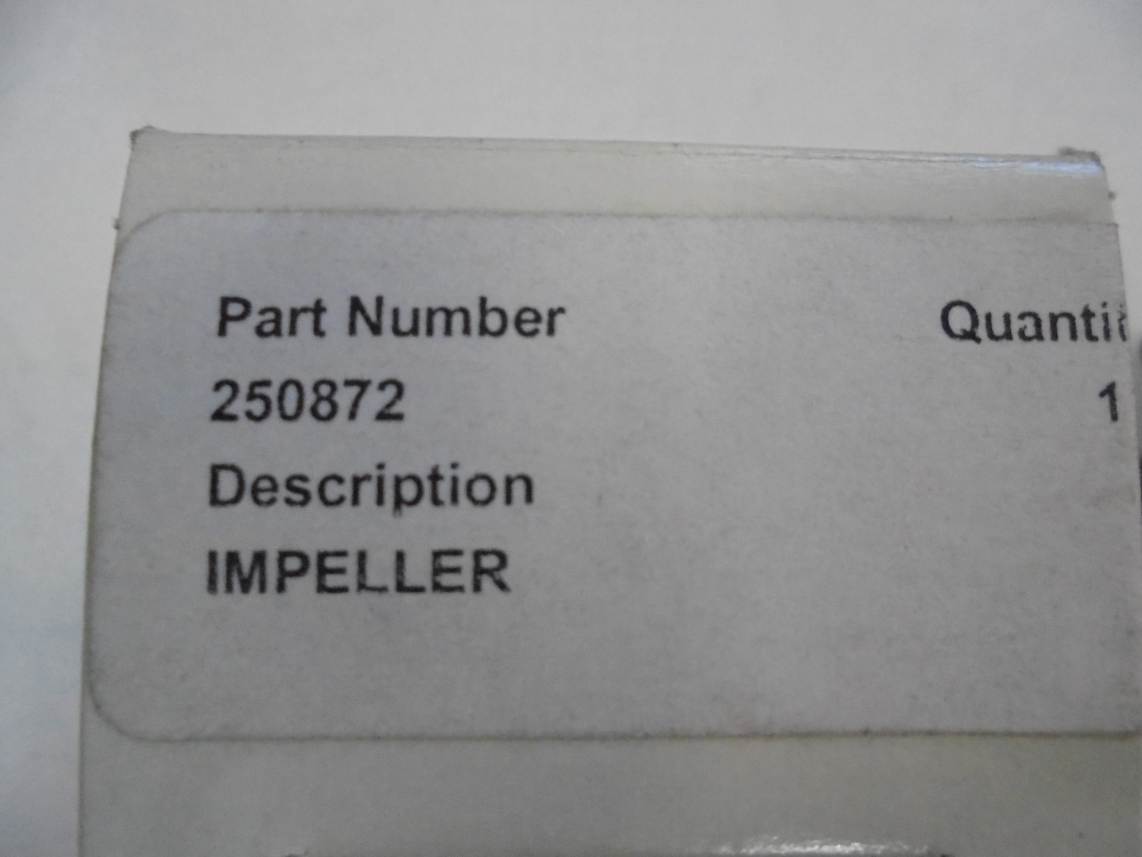 Kohler 229955 Impeller Kit 250872 252475 Genuine OEM | eBay