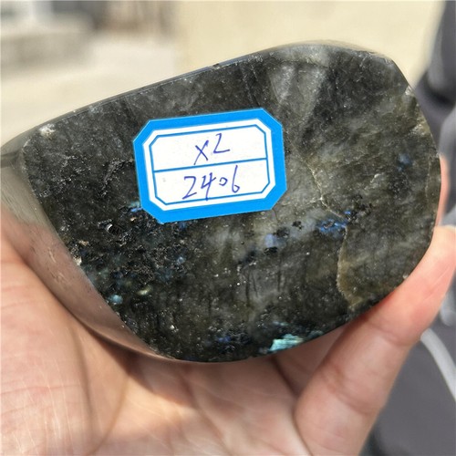 3.96LB Natural labradorite Figurines Quartz Crystal Reiki Gem Healing Mineral - Picture 14 of 14