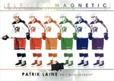 2021-22 Upper Deck Electromagnetic Patrik Laine Columbus Blue Jackets #EM-25