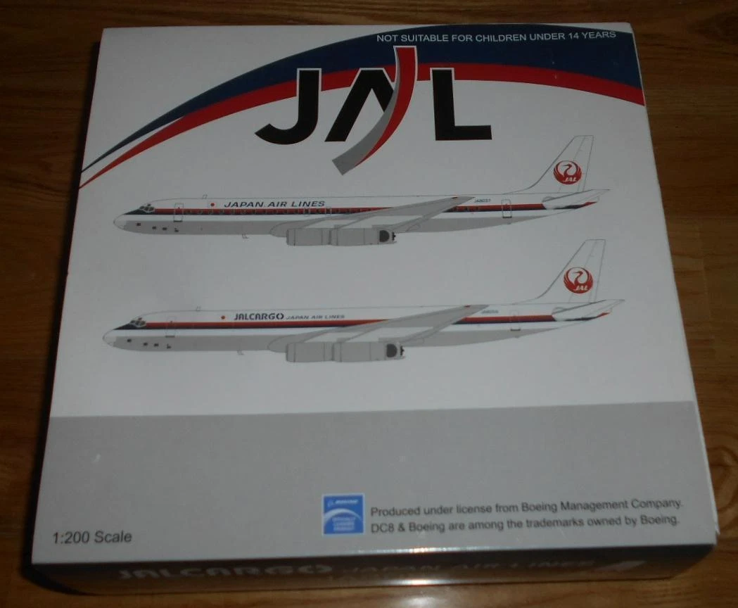 BBOX 1/200 日本航空 DC8-62 JA8037 BBOX020-