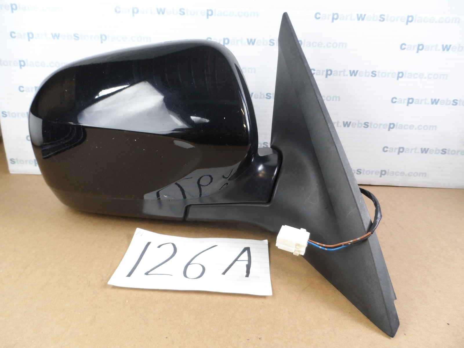 11 12 13 SUBARU FORESTER Passenger side Power Mirror Used Black #126-A