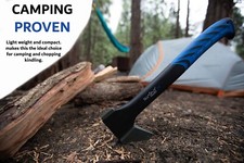 14" Survival Hatchet Camping Axe Chopping Hatchet Hunting Knife Tactical