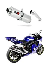 Exhaust silencer muffler DOMINATOR OVAL YAMAHA YZF R6 03-05 + DB KILLER
