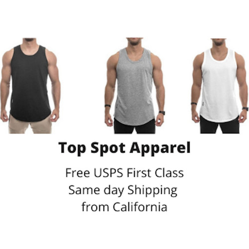 Men's Tank Top Gym wear Bodybuilding Fitness Weight lifting Activity Casual Wear