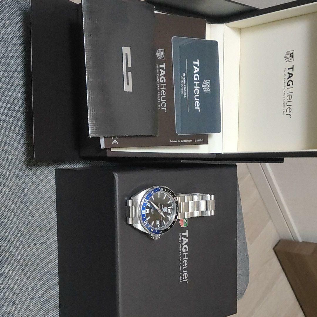 ほぼ未使用‼️完動品【TAG HEUER】WAZ211A フォーミュラー1 GMT フォーミュラ1 キャリバー7 GMT[WAZ211A.BA0875] Formula 1