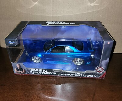 ミニカー Jada Fast & Furious Nissan Skyline GT-R Amazon.com: Jada Toys Fast & Furious 1:24 Brians's Nissan