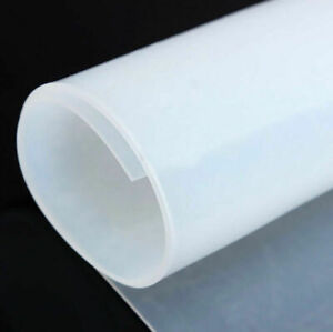 1MM Thicknes 20X20 Silicone Rubber Sheet Plate Mat High Temp Commercial T