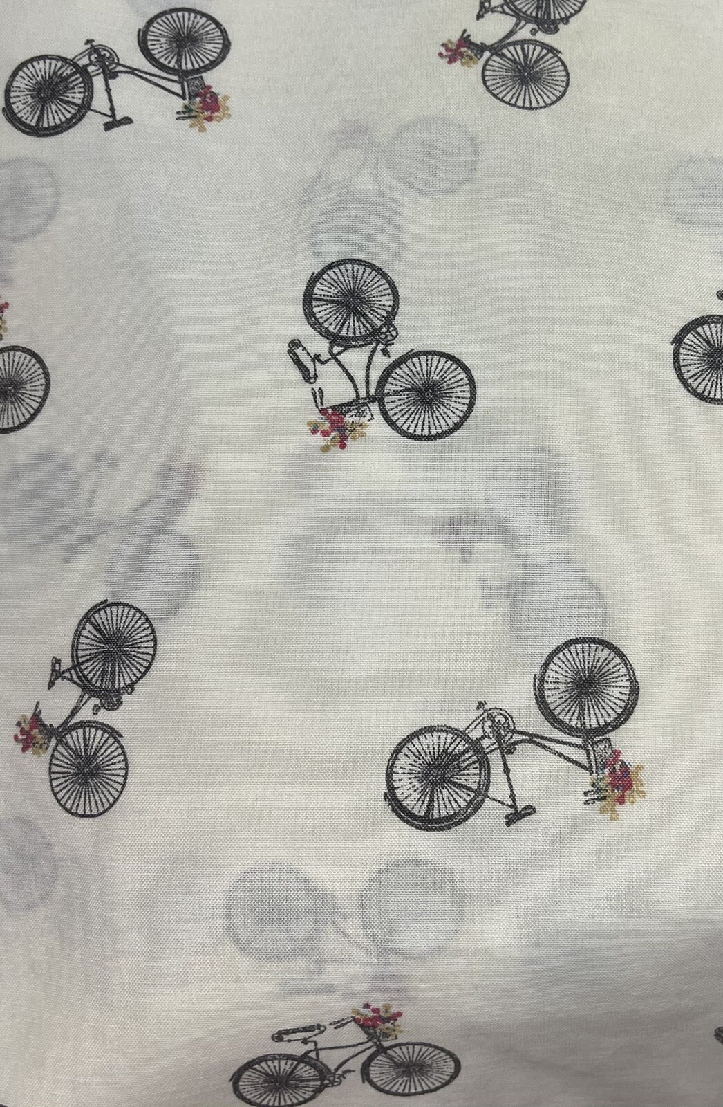 Ashley Cooper Classics Twin Sheet Bicycle Bike Flower Basket *Read
