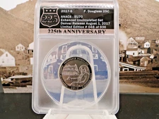 2017-S 25¢ Quarter Enhanced Uncirculated EU70 US Mint 225th Anniversary  SP4417