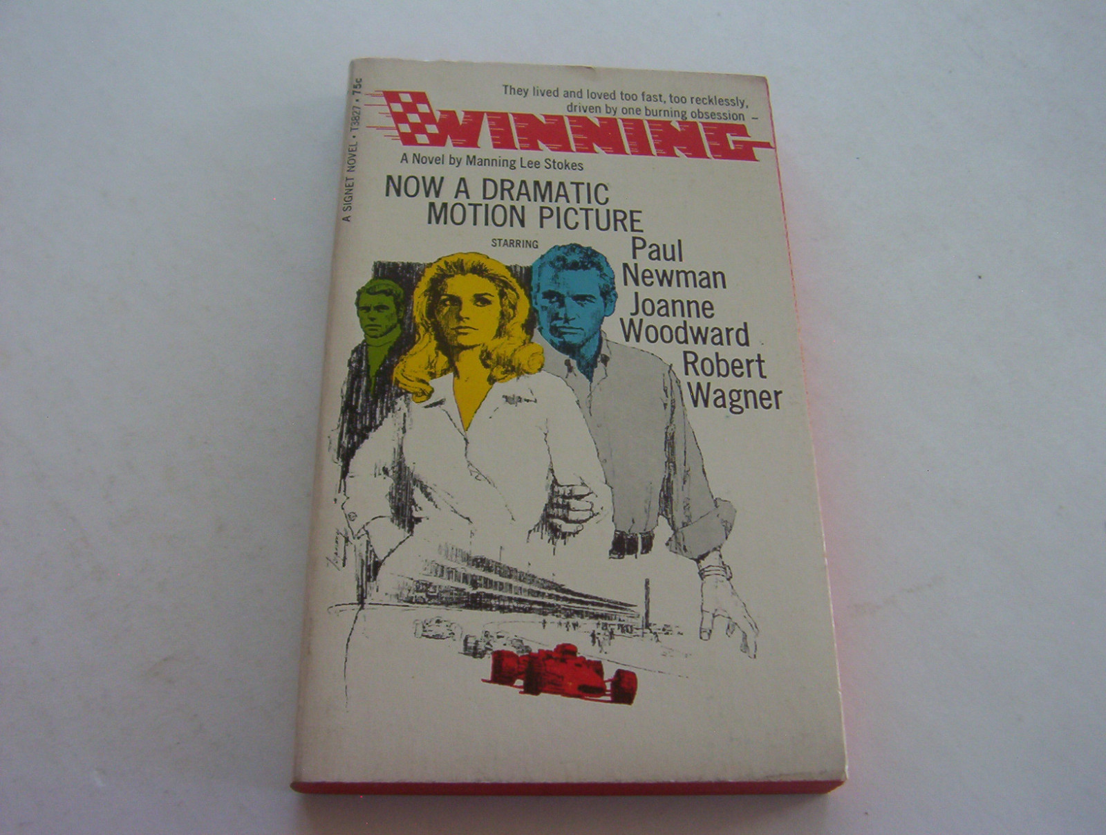 WINNING 1969 MANNING LEE STOKES PAUL NEWMAN JOANNE WOODWARD MOVIE TIE