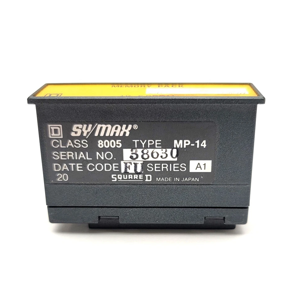 Square D 8005-MP-14 SY/MAX Programmable Controller EPROM Memory Pack 4K - Image 3 of 4