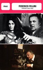 FICHE CINEMA : REALISATEURS : FEDERICO FELLINI 1940-59