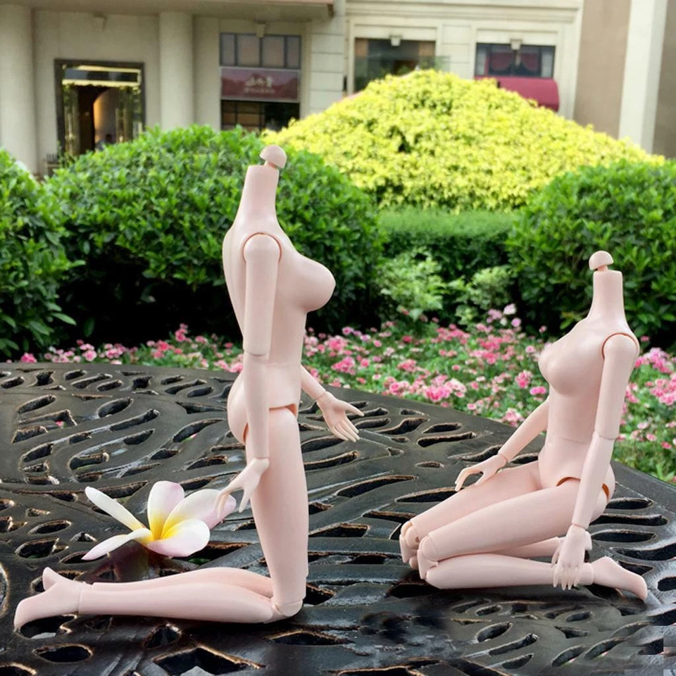 1/6 bambola nuda petto medio bambola femminile parti del corpo forniture fai da - Immagine 4 di 4