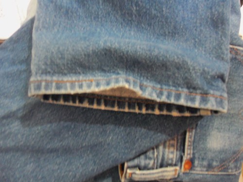 Vintage Wrangler 13MWZ 100% Cotton Denim COWBOY CUT Original Fit Blue Jeans - 38 - Picture 9 of 12