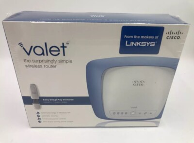 Cisco Linksys Valet M10 Wireless Router | 4 Port 300Mb 10/100 | NEW & SEALED