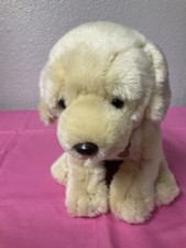 Vintage FAO Schwarz Cream Puppy Dog Plush Animals Stuffed Animals Nostalgic Toys