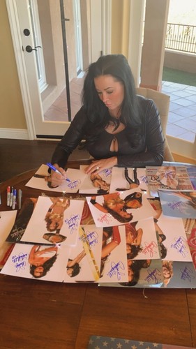 Candice Michelle WWE authentic signed autographed 8x10 photograph proof COA - Picture 4 of 12