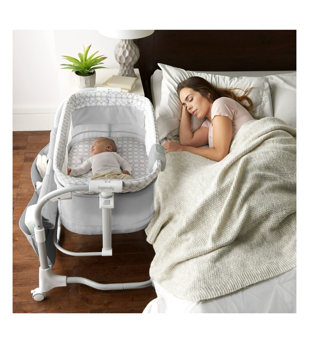 Ingenuity Dream Grow Bedside Bassinet Walmart Ingenuity Bassinet