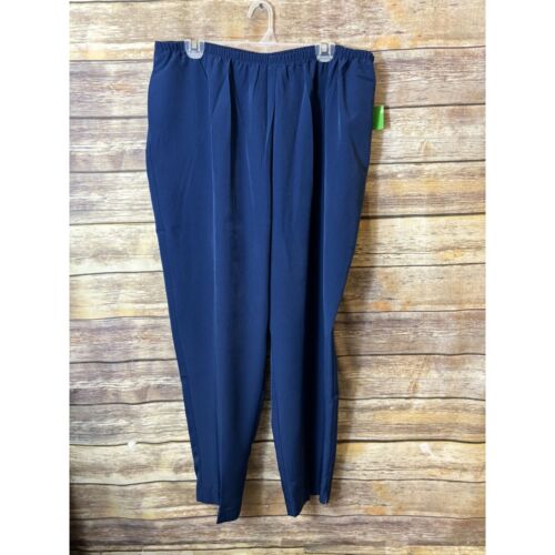 Graver Studio Outfit Set 2X Silky Blues Print Tunic and Ankle Pant Indigo Blue N - Picture 5 of 7