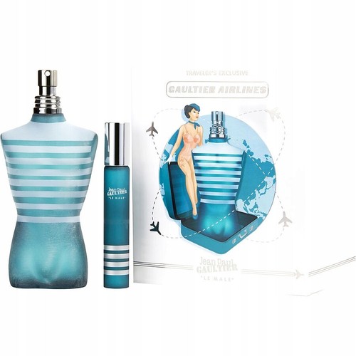 Jean Paul Gaultier Le Male Gaultier Airlines SET 125ml Eau De Toilette +  20ml au | eBay