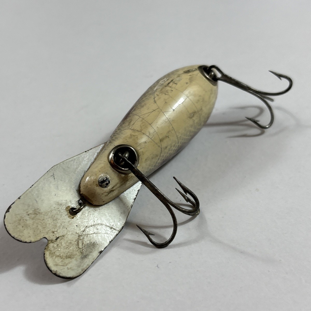Vintage BOMBER 2A07 MODEL A LURE NEW IN BOX Very Rare Color Green Pink