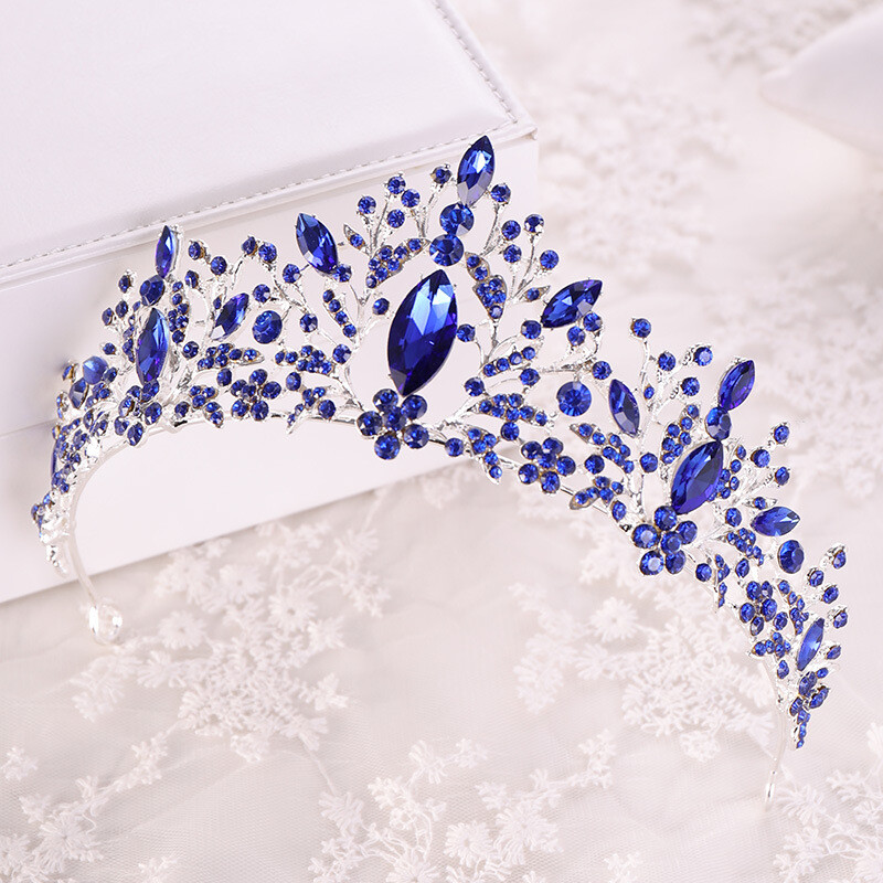 Crystal Leaf Wedding Bride Headpiece Crown Princess Tiara Rhinestone Accessories Amazon.com : Unicra Gold Leaf Crown Leaves Tiara Bridal  main image 3