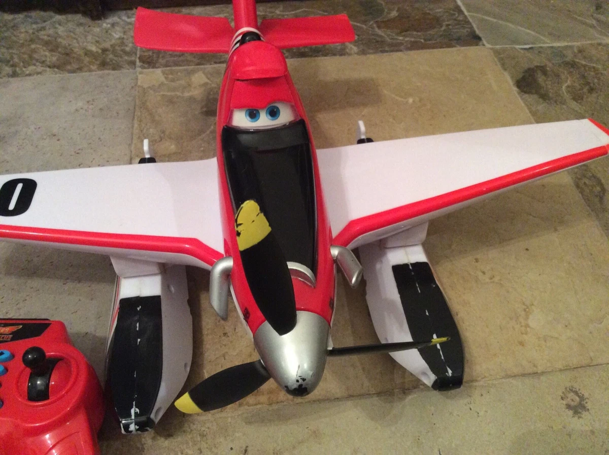DISNEY PLANES RC FIRE RESCUE DUSTY AIR WATER PLANE with