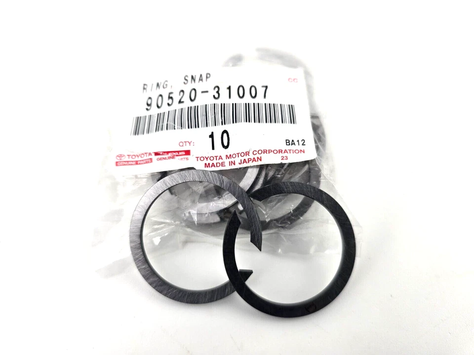 丰田陆地巡洋舰 2 件装原始设备制造商卡环 90520-31007 FJ80 FZJ80 1975-2007 — 第 2/3 张图片