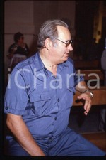 Romano MUSSOLINI Ritratto 1980 ca - 35mm vintage slide (3)