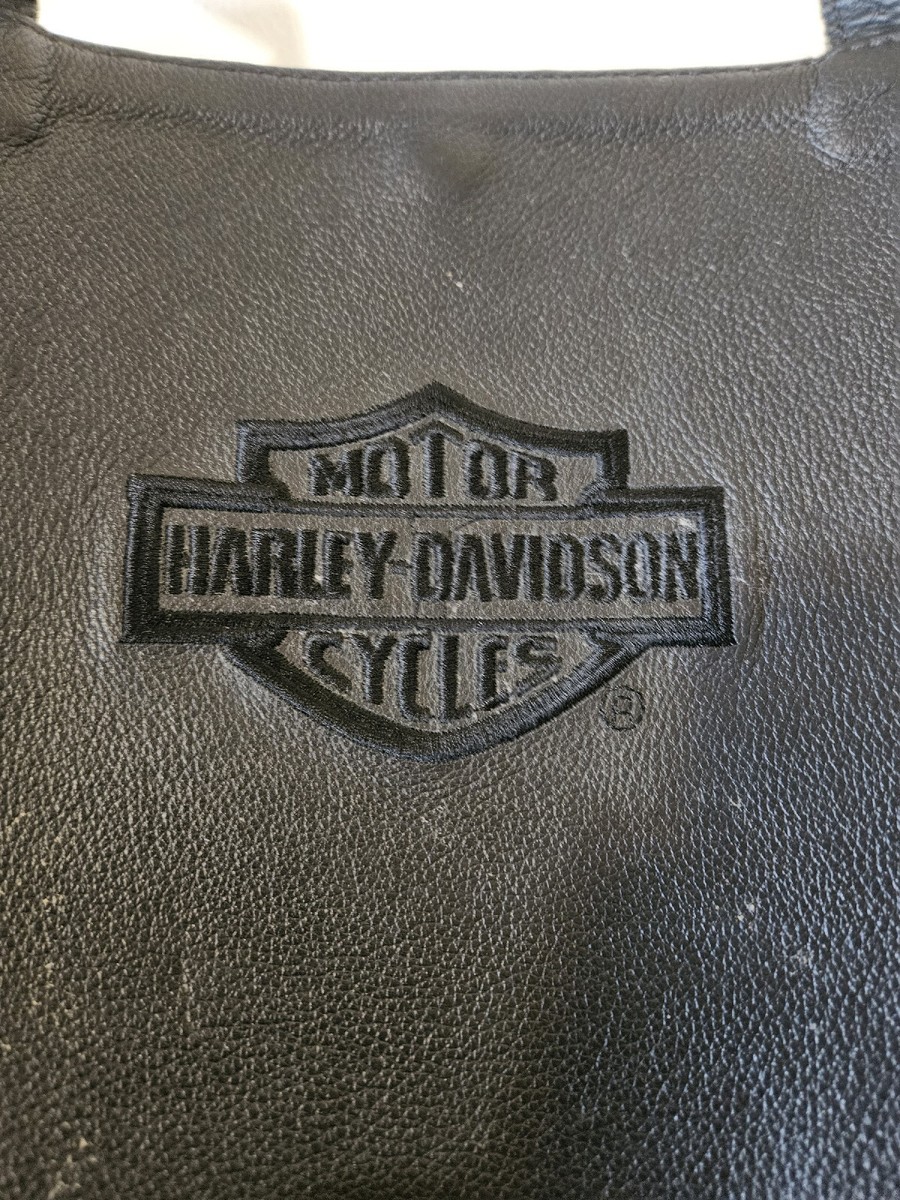 Harley-Davidson 黒 レザートートバッグ Harley-Davidson 黒 レザートートバッグ Harley Davidson
