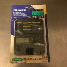 Sharp EL-6490B Electronic Organizer - C