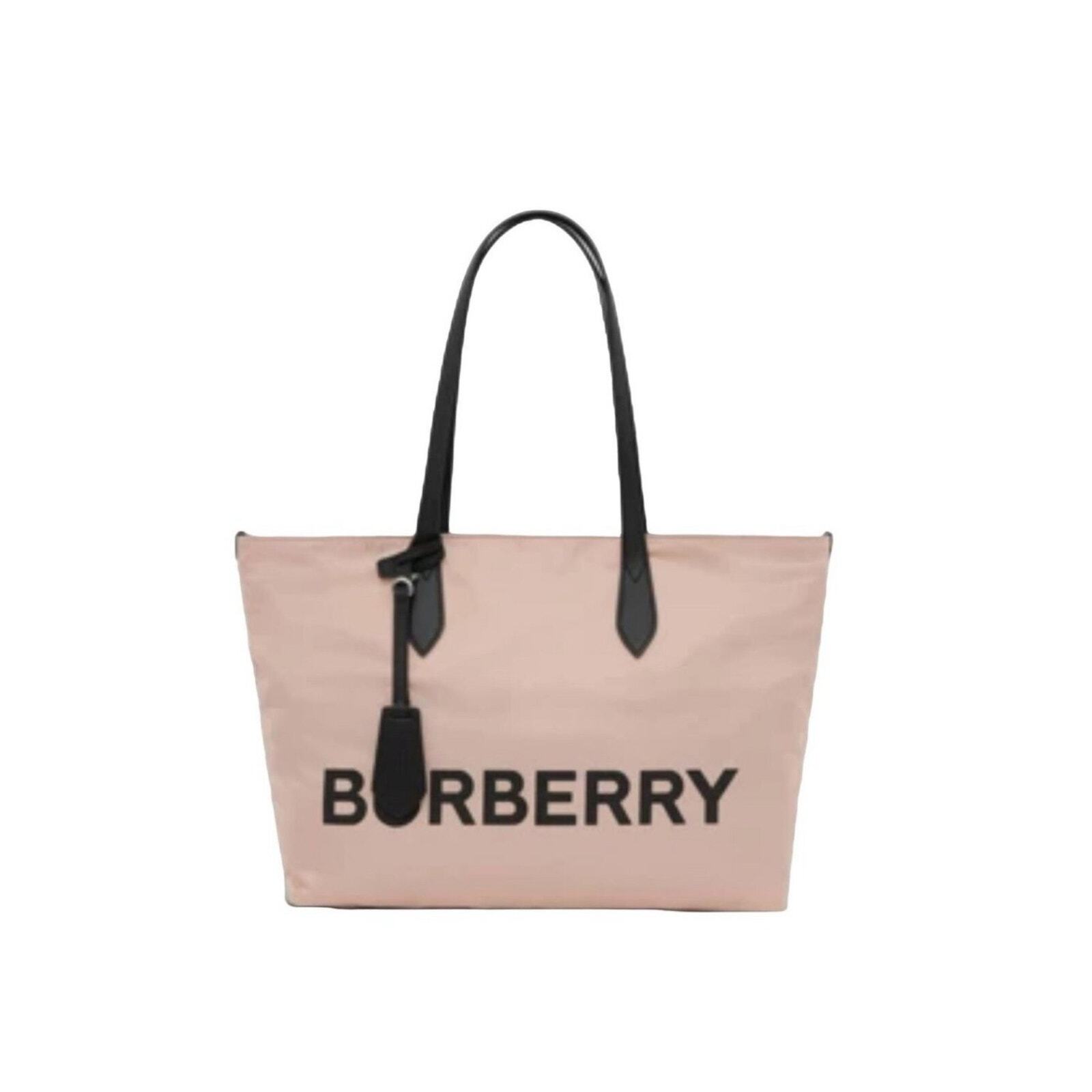 Burberry Women's Small Econyl Nylon Tote Shoulder Handbag with dustbag