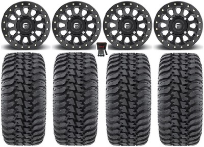 Fuel Vector Beadlock 15'' Wheels 32'' Regulator Tires Can-Am Maverick X3