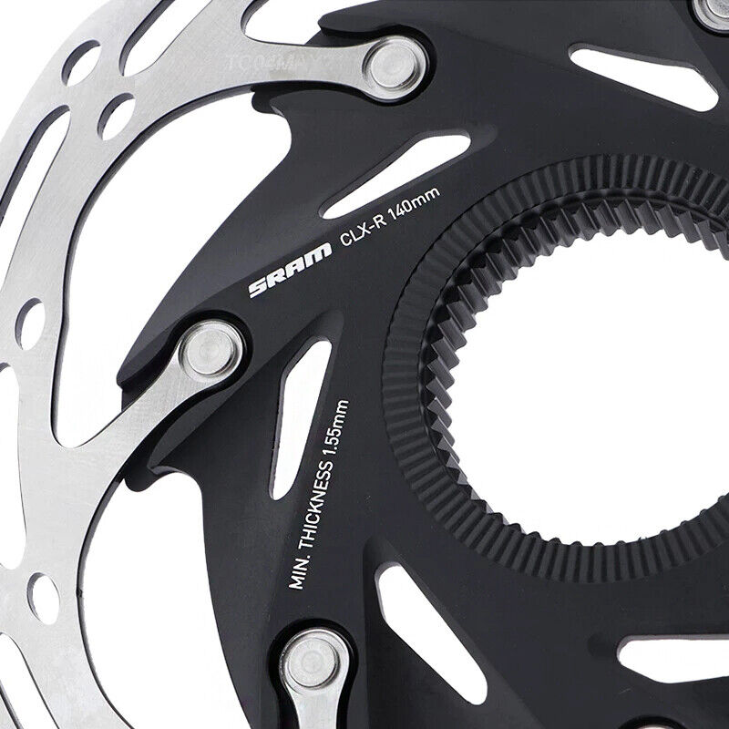SRAM Centerline CLX-R Red Disc Brake Rotor 140mm Road Bike 2 SRAM Centerline CLX-R Red Disc Brake Rotor 140mm Road Bike 2