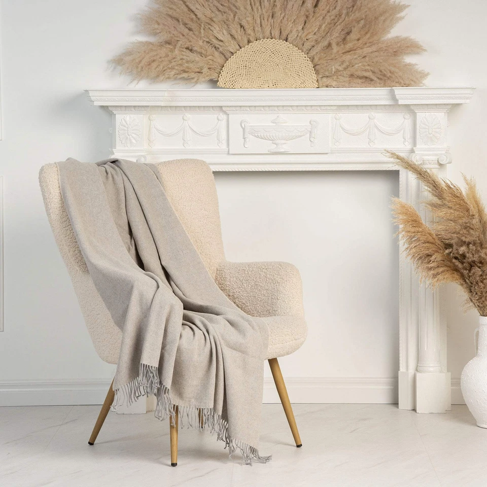 Manta de lana de cachemir y merino Tallin Foto 4 de 4