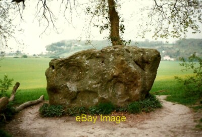 Foto 6x4 White Horse Stone, Pilgrims Way Kit's Coty um 1997