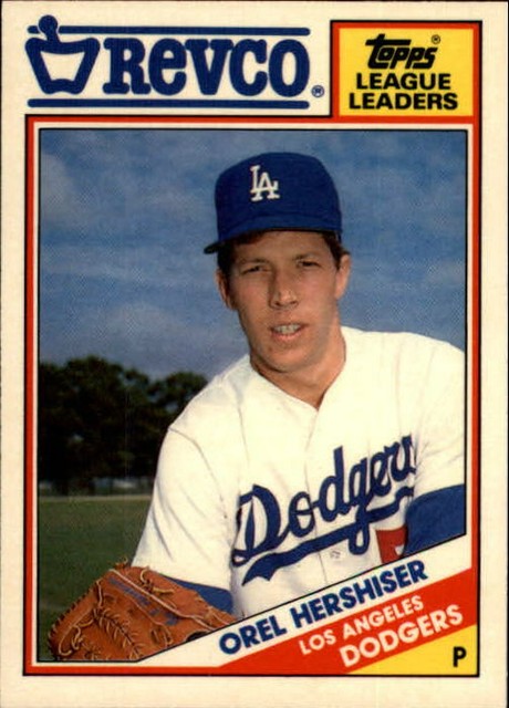 1988 topps orel hershiser