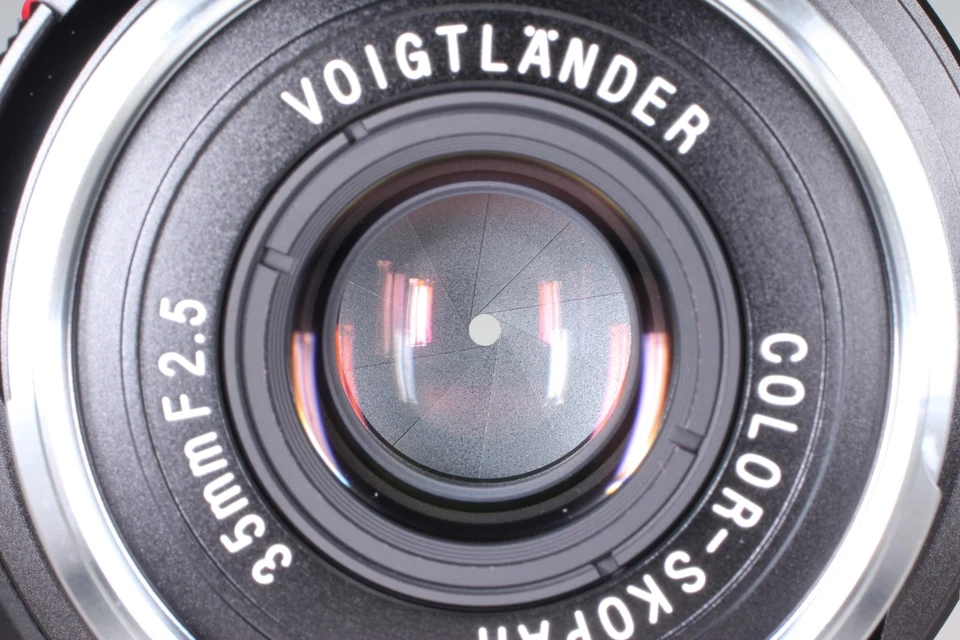 [ESTADO PERFEITO na CAIXA] Lente Voigtlander Color Skopar 35mm f2.5 P II VM Leica M do Japão - Imagem 4 de 4
