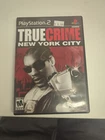 True Crime New York City (Sony PlayStation 2, PS2, 2005) - No Manual