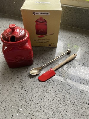 Le Crueset Steinzeug Marmeladenglas (neu im Karton)