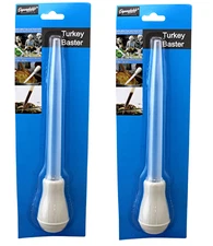 2-Pack Turkey Basters Heat-Resistant BPA-Free Food-Grade Cooking Tools for Roast