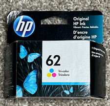 HP 62 Tri-Color Genuine Original Inkjet Ink Cartridge C2P06AN