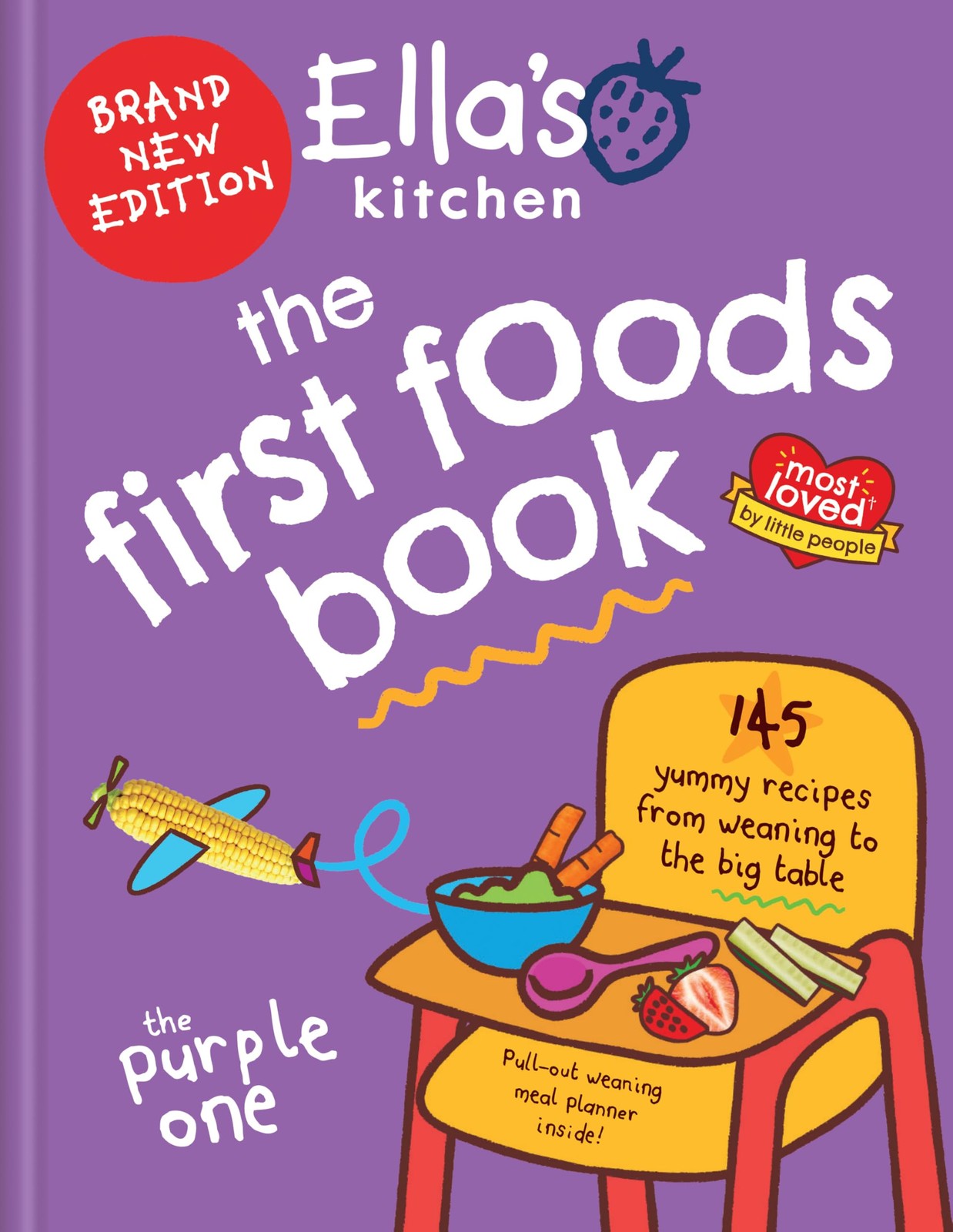 Octopus Publishing Group Purple Ella's Kitchen: The First Foods Book: The One (Most Loved By Little People) - Non Fiction - Hardback - Image 6